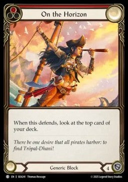 On the Horizon (Red) (Regular) - High Seas (Common) [SEA-241]
