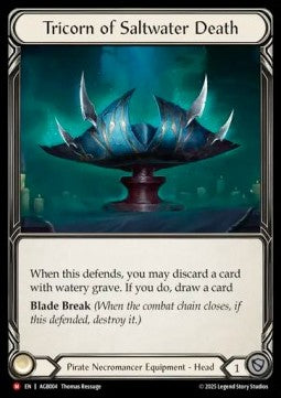 Tricorn of Saltwater Death (Rainbow Foil)
