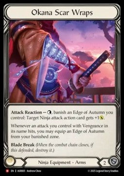 Okana Scar Wraps (Rainbow Foil) - Armory Deck: Ira (Majestic) [ASR-005]