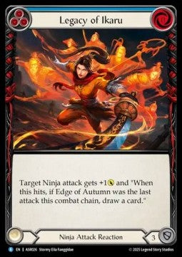 Legacy of Ikaru (Regular) - Armory Deck: Ira (Rare) [ASR-026]