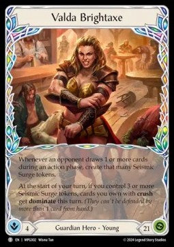 Valda Brightaxe (Regular) - Mastery Pack: Guardian (Token) [MPG-002]