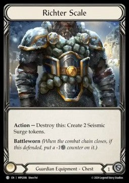 Richter Scale (Regular) - Mastery Pack: Guardian (Common) [MPG-006]