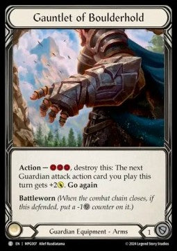 Gauntlet of Boulderhold (Regular) - Mastery Pack: Guardian (Common) [MPG-007]