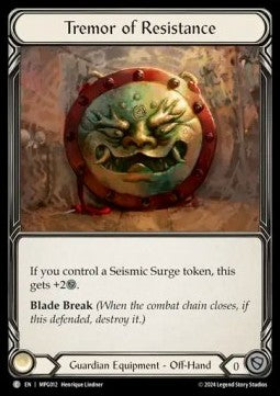 Tremor of Resistance (Regular) - Mastery Pack: Guardian (Common) [MPG-012]
