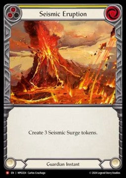 Seismic Eruption (Regular) - Mastery Pack: Guardian (Majestic) [MPG-024]