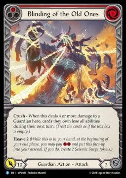 Blinding of the Old Ones (Regular) - Mastery Pack: Guardian (Rare) [MPG-026]