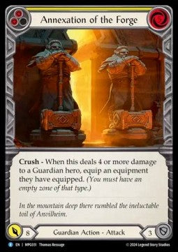 Annexation of the Forge (Regular) - Mastery Pack: Guardian (Rare) [MPG-031]