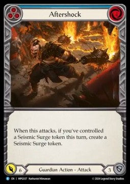 Aftershock (Blue) (Regular) - Mastery Pack: Guardian (Rare) [MPG-037]