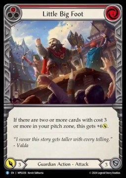 Little Big Foot (Red) (Regular) - Mastery Pack: Guardian (Rare) [MPG-038]