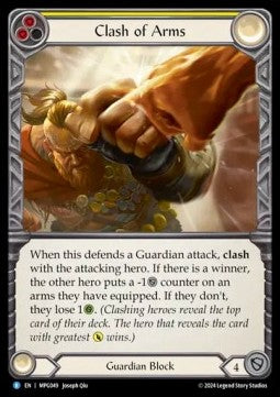 Clash of Arms (Rainbow Foil) - Mastery Pack: Guardian (Rare) [MPG-049]
