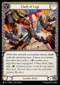 Clash of Legs (Rainbow Foil) - Mastery Pack: Guardian (Rare) [MPG-050]