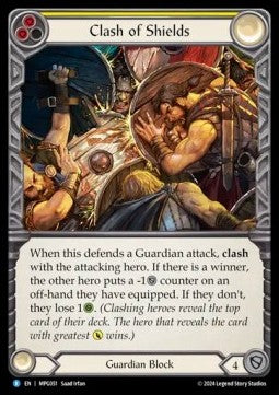 Clash of Shields (Regular) - Mastery Pack: Guardian (Rare) [MPG-051]
