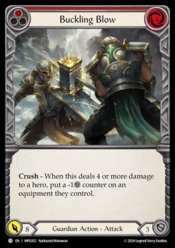 Buckling Blow (Red) (Regular) - Mastery Pack: Guardian (Common) [MPG-052]