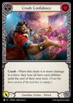 Crush Confidence (Red) (Regular) - Mastery Pack: Guardian (Common) [MPG-064]