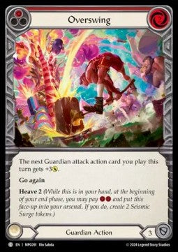 Overswing (Red) (Regular) - Mastery Pack: Guardian (Common) [MPG-091]