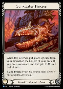 Sunkwater Pincers (Regular) - Mastery Pack: Guardian (Rare) [MPG-116]