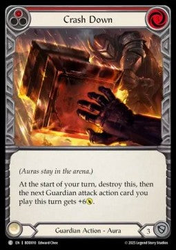 Crash Down (Red) (Regular) - Bravo Demo Deck (Common) [BDD-010]
