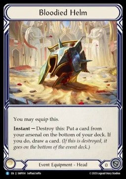Bloodied Helm (Regular) - Smash Palace (Rare) [SMP-014]