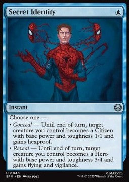Secret Identity - Marvel's Spider-Man (Uncommon) [SPM-43]
