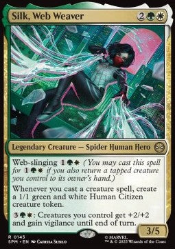 Silk, Web Weaver - Marvel's Spider-Man (Rare) [SPM-145]