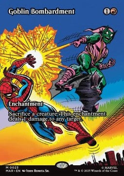 Goblin Bombardment - Marvel's Spider-Man: Source Material Cards (Mythic) [MAR-23]