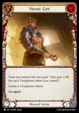 Heroic Grit (Regular) - Super Slam (Common) [SUP-056]