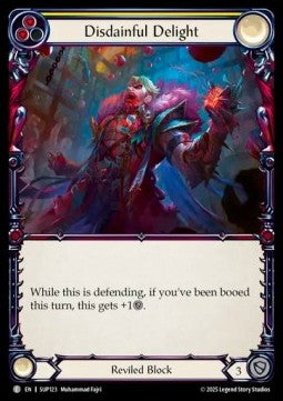 Disdainful Delight (Rainbow Foil) - Super Slam (Common) [SUP-123]