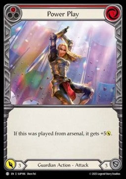 Power Play (Red) (Regular) - Super Slam (Common) [SUP-186]