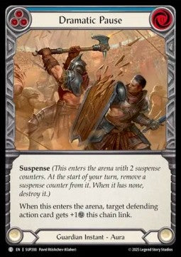 Dramatic Pause (Blue) (Regular) - Super Slam (Common) [SUP-200]