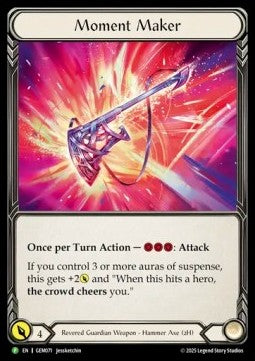 Moment Maker (Cold Foil) - GEM Pack Promos (Promo) [GEM-071]