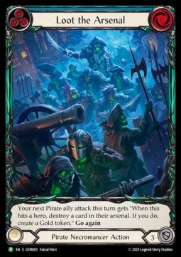 Loot the Arsenal (Extended Art Regular) - GEM Pack Promos (Promo) [GEM-083]