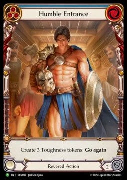 Humble Entrance (Extended Art Rainbow Foil) - GEM Pack Promos (Promo) [GEM-092]