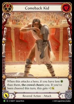 Comeback Kid (Red) (Extended Art Rainbow Foil)
