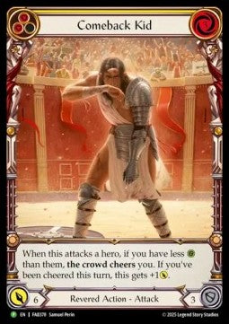 Comeback Kid (Yellow) (Extended Art Rainbow Foil)