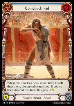 Comeback Kid (Blue) (Extended Art Rainbow Foil)