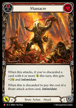 Massacre (Regular) - Armory Deck: Rhinar (Majestic) [ARR-010]