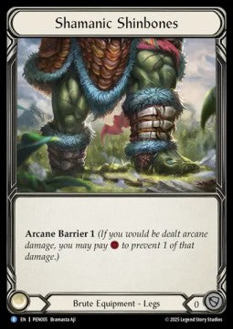Shamanic Shinbones (Cold Foil)