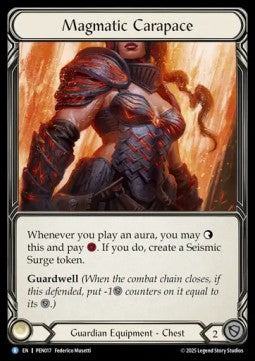 Magmatic Carapace (Cold Foil) - Compendium Of Rathe (Rare) [PEN-017]