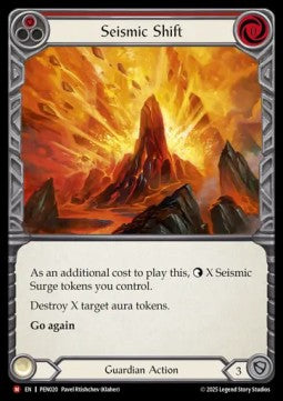 Seismic Shift (Rainbow Foil) - Compendium Of Rathe (Majestic) [PEN-020]