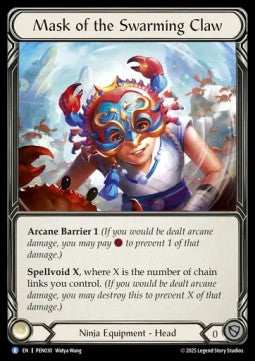Mask of the Swarming Claw (Cold Foil)