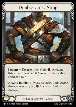 Double Cross Strap (Cold Foil)