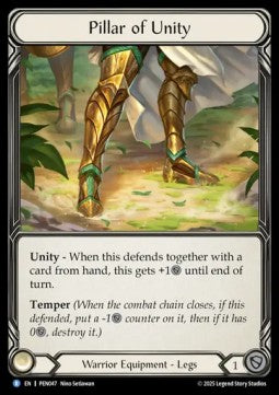 Pillar of Unity (Cold Foil) - Compendium Of Rathe (Rare) [PEN-047]