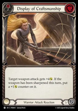 Display of Craftsmanship (Red) (Rainbow Foil)