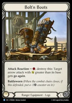 Bolt'n Boots (Cold Foil)