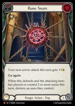 Rune Snare (Rainbow Foil) - Compendium Of Rathe (Majestic) [PEN-084]