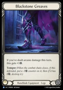 Blackstone Greaves (Cold Foil) - Compendium Of Rathe (Rare) [PEN-096]