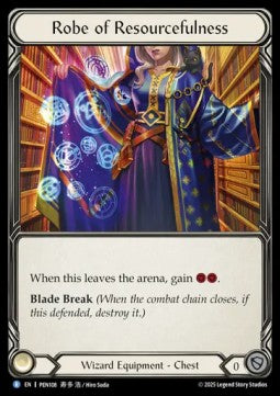 Robe of Resourcefulness (Cold Foil) - Compendium Of Rathe (Rare) [PEN-108]
