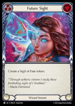 Future Sight (Blue) (Regular) - Compendium Of Rathe (Common) [PEN-119]