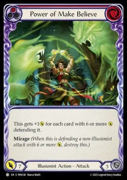 Power of Make Believe (Red) (Regular) - Compendium Of Rathe (Common) [PEN-130]