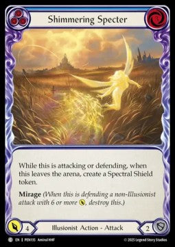 Shimmering Specter (Blue) (Regular) - Compendium Of Rathe (Common) [PEN-135]